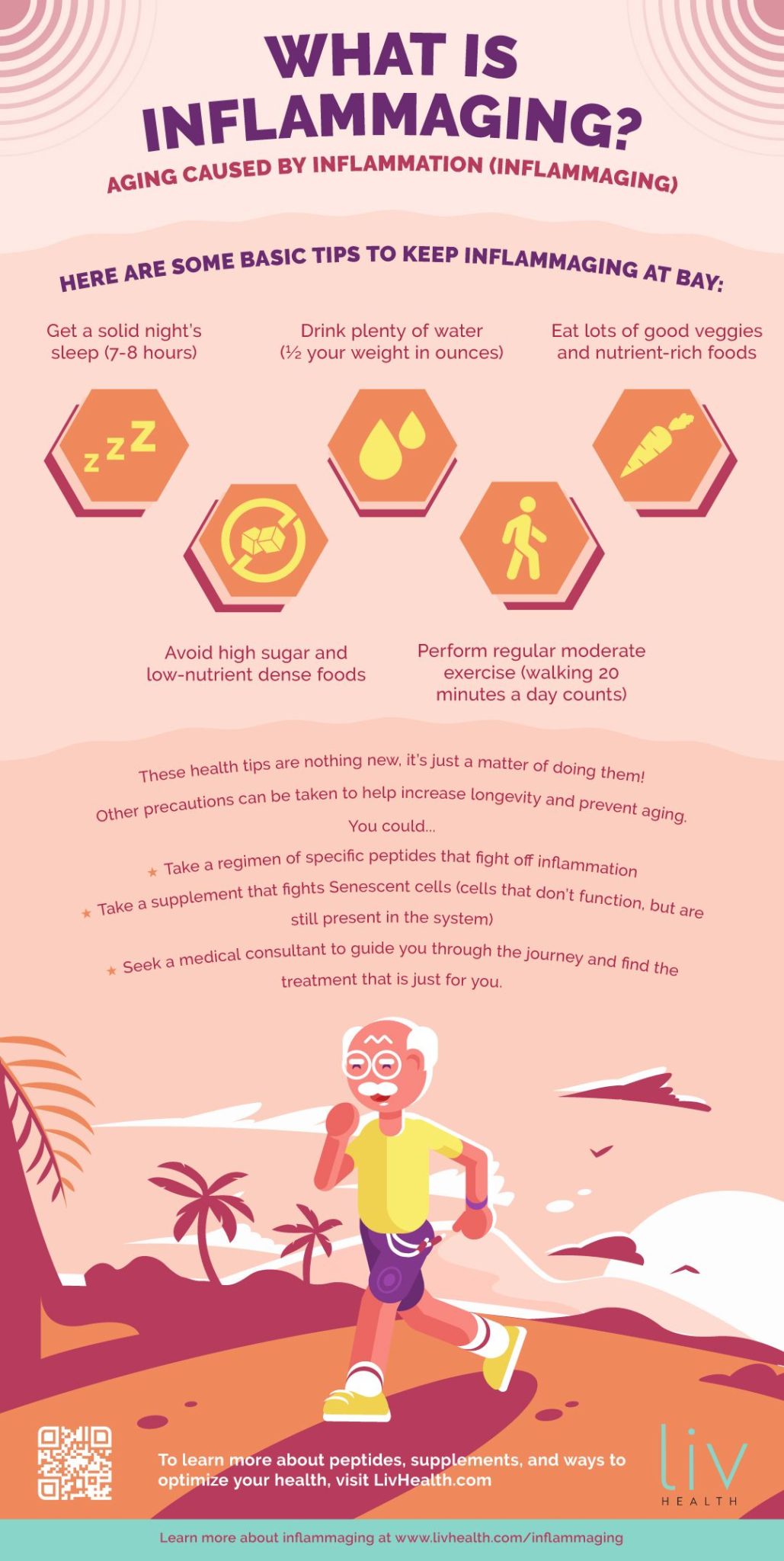 Inflammaging: How Aging And Inflammation Can Cause Age-Related Diseases (Case Study) [INFOGRAPHIC]