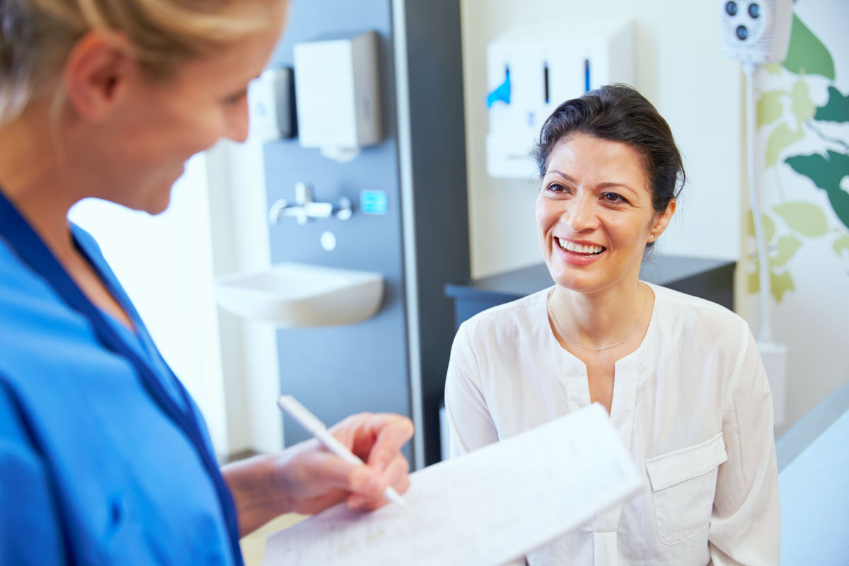Female Patient And Doctor Have Consultation In Hospital Room | Normal Testosterone Levels in Men and Women By Age | testosterone in women | testosterone level test