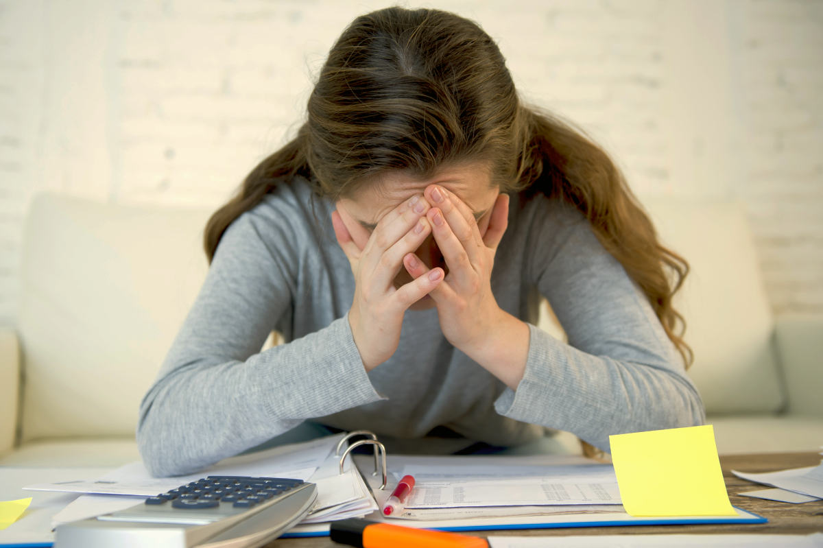 Young attractive and desperate woman suffering stress | All About Menopause: Signs, Stages, Age, and Treatment | menopause stages
