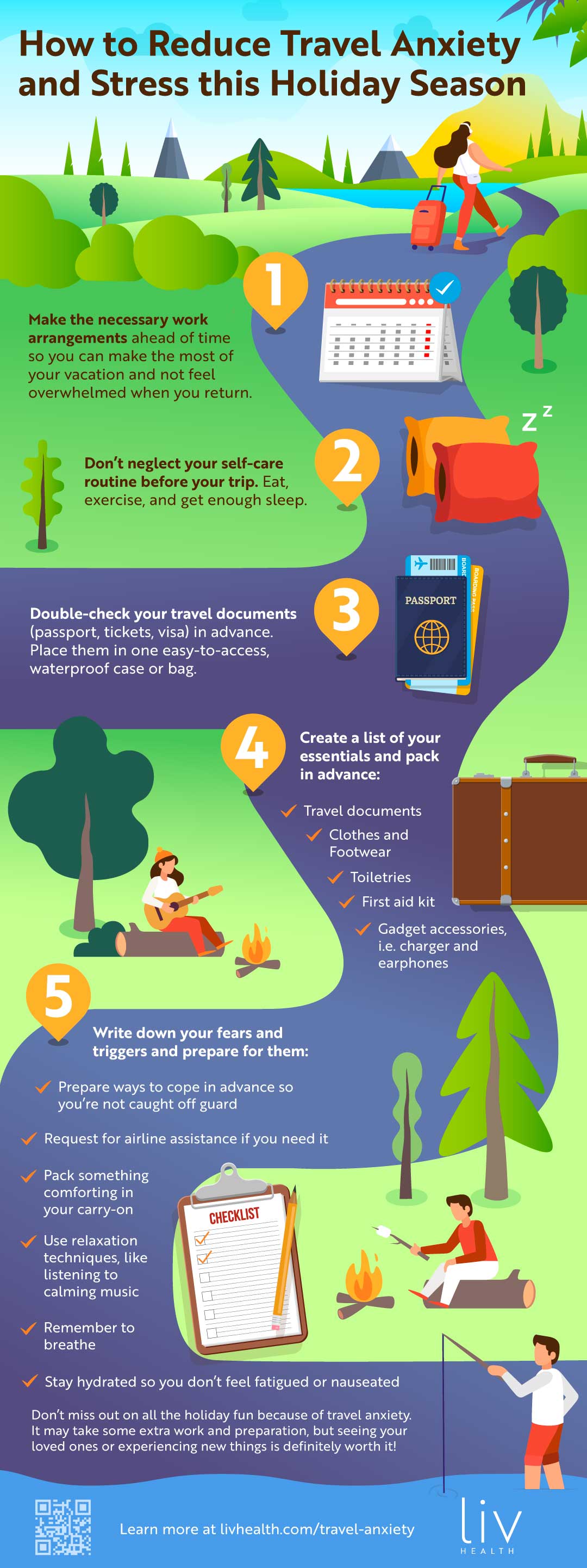 How To Reduce Travel Anxiety And Stress This Holiday Season [INFOGRAPHIC]