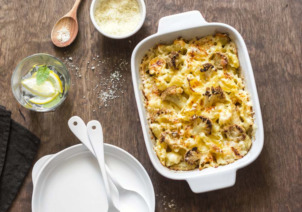 vegan cauliflower mac and cheese