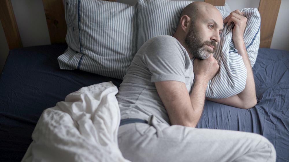 matured man having problem sleeping | Male Hormonal Imbalance Symptoms And How To Treat Them | signs of hormonal imbalance