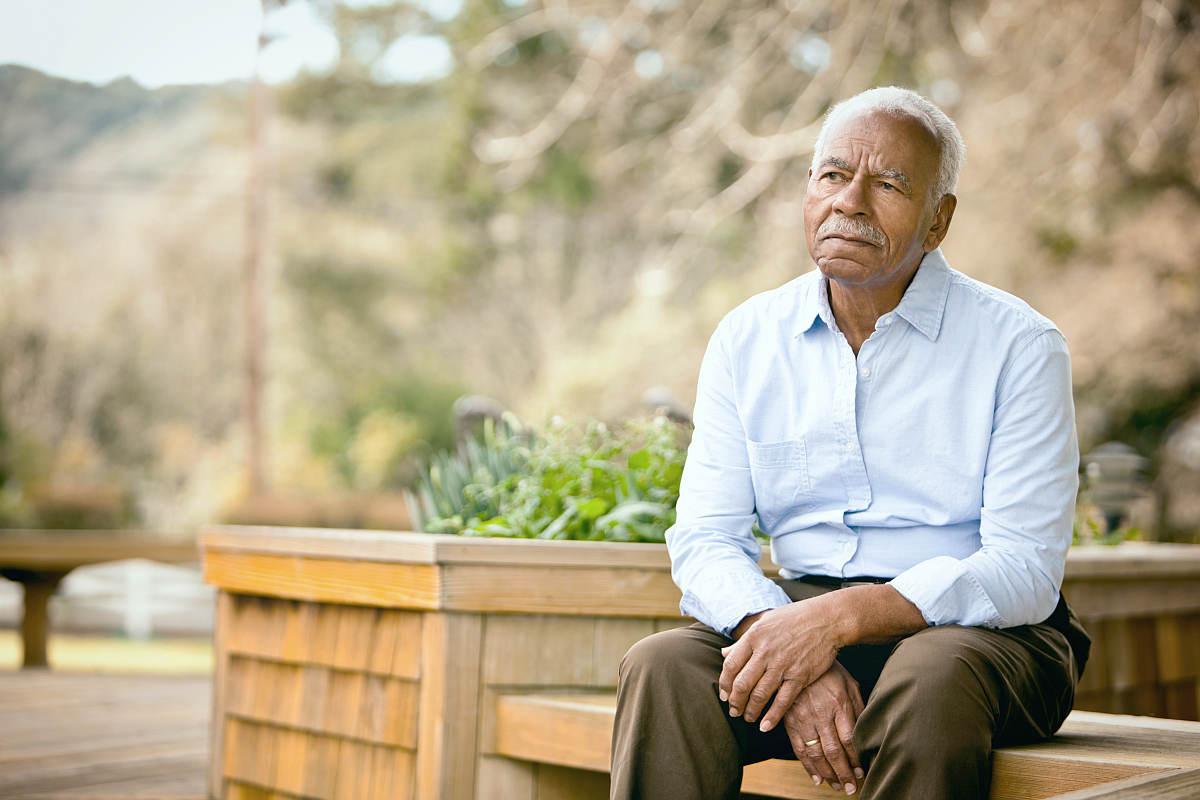 Portrait of worried looking senior man | Memory Lapses: What's Normal And When To Seek Help | memory problems | memory lapse