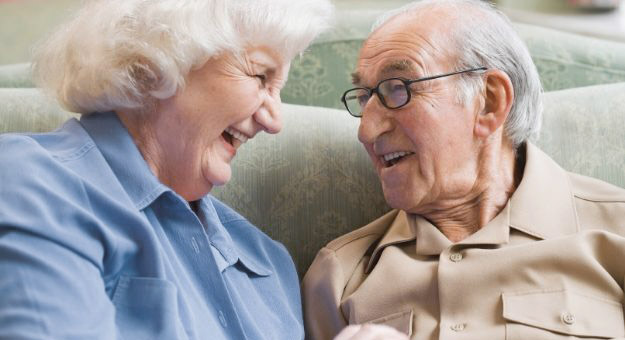Two elderly people laughing together | Laughter procts your heart | Laughter Is The Best Medicine 